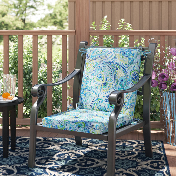 Charlton Home® Barbay Outdoor Lounge Chair 3'' Cushion & Reviews Wayfair